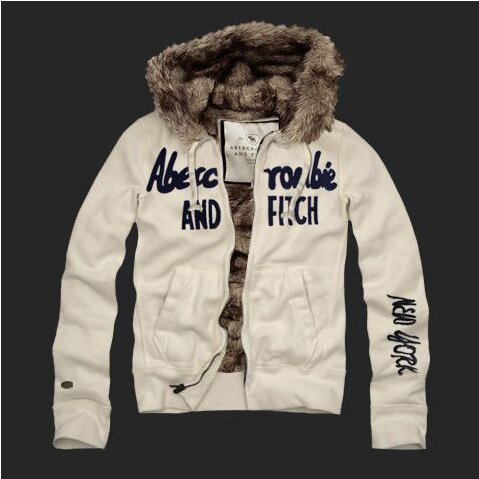 Abercrombie Fitch Homme 1628 Sweats à capuche fourrure