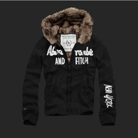 Abercrombie Fitch Homme 1632 Sweats à capuche fourrure