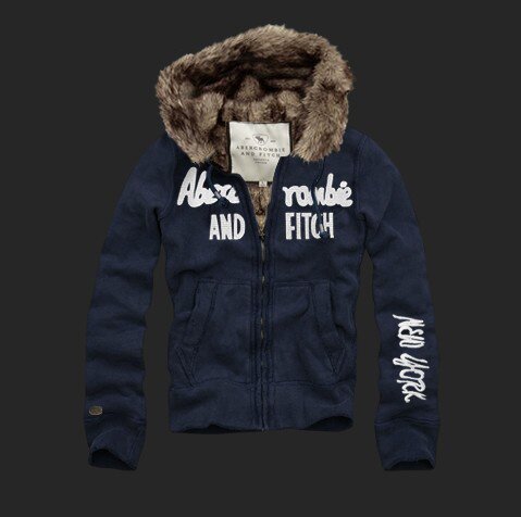 Abercrombie Fitch Homme 1636 Sweats à capuche fourrure
