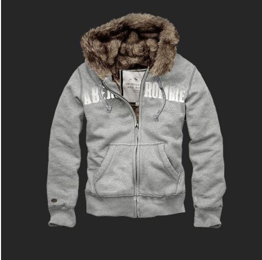 Abercrombie Fitch Homme 1640 Sweats à capuche fourrure