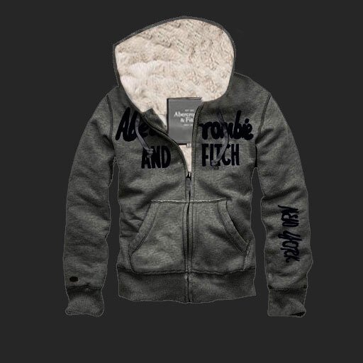 Abercrombie Fitch Homme 1651 Sweats à capuche fourrure