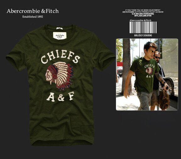 Abercrombie & Fitch Homme 4108 T-Shirts
