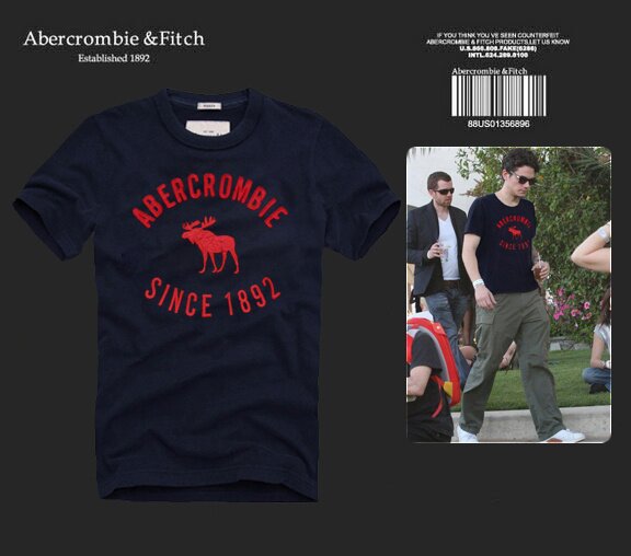 Abercrombie & Fitch Homme 4131 T-Shirts