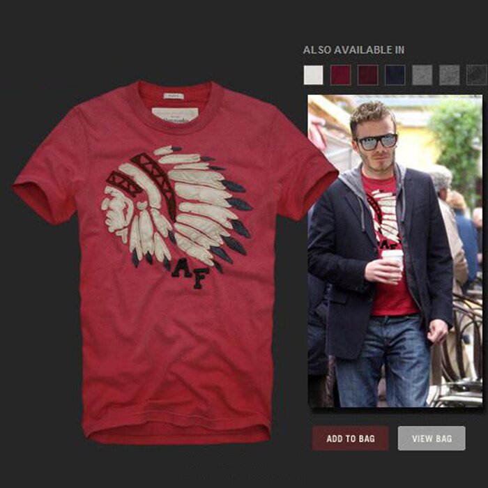 Abercrombie & Fitch Homme 3426 T-Shirts Vente de Londres