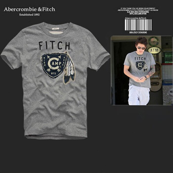 Abercrombie & Fitch Homme 3456 T-Shirts Vente de Londres