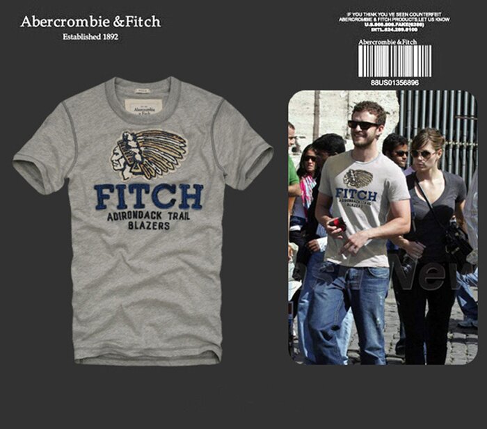 Abercrombie & Fitch Homme 3467 T-Shirts Vente de Londres