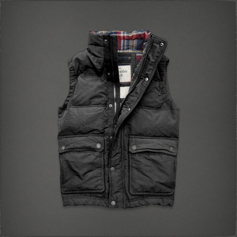 Abercrombie Fitch Homme 1723 Doudounes sans manche