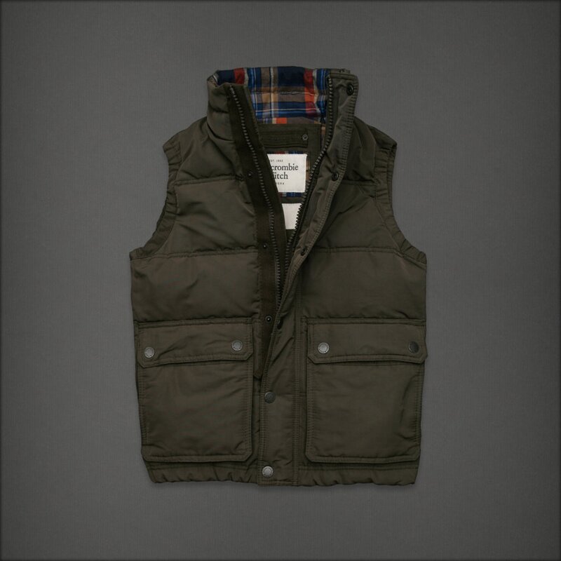 Abercrombie Fitch Homme 1748 Doudounes sans manche