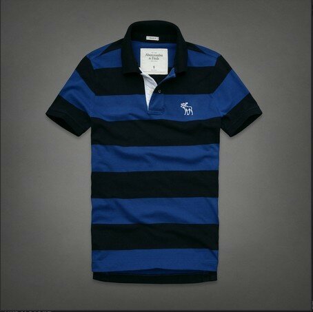 Abercrombie Fitch Homme 3374 Polo T-shirts Strip
