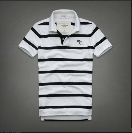 Abercrombie Fitch Homme 3375 Polo T-shirts Strip