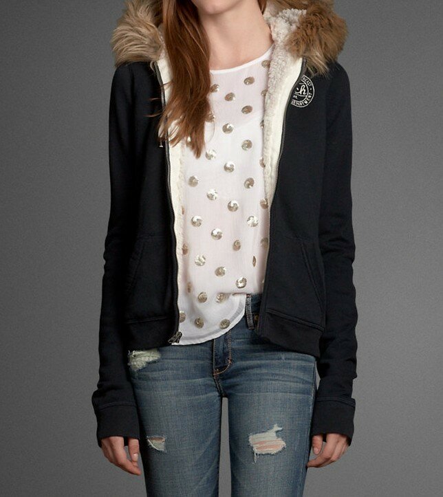 Abercrombie Fitch Femme 5014 Veste UK