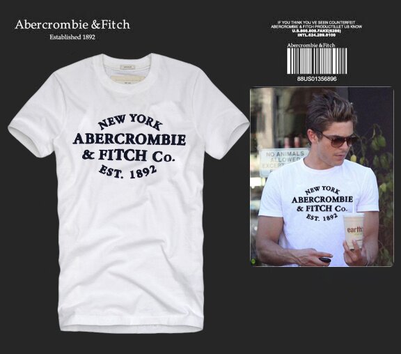 Abercrombie & Fitch Homme 4186 T-Shirts boutique