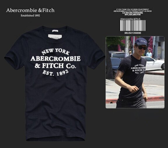 Abercrombie & Fitch Homme 4187 T-Shirts boutique
