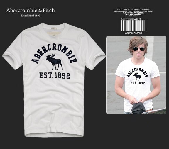 Abercrombie & Fitch Homme 4196 T-Shirts boutique