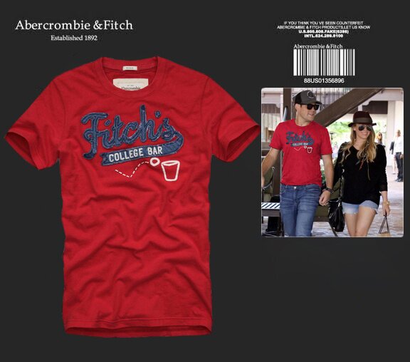 Abercrombie & Fitch Homme 4198 T-Shirts boutique