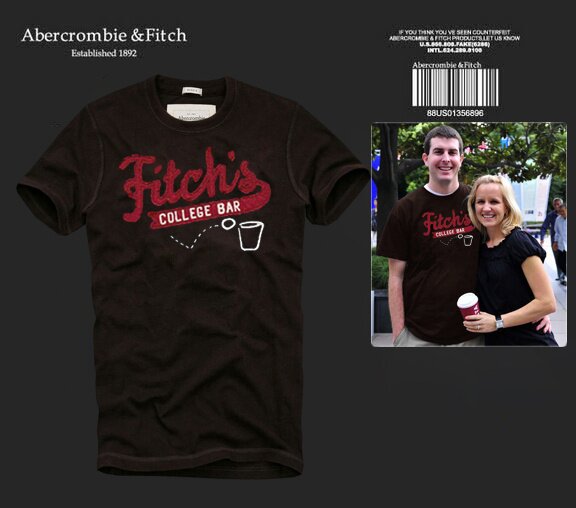 Abercrombie & Fitch Homme 4199 T-Shirts boutique