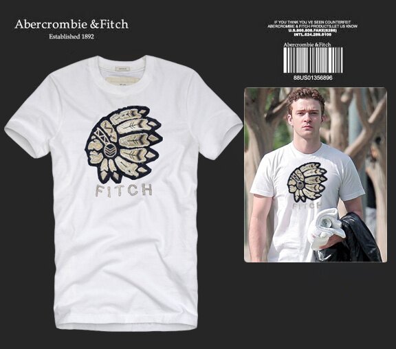 Abercrombie & Fitch Homme 4201 T-Shirts boutique