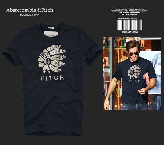 Abercrombie & Fitch Homme 4203 T-Shirts boutique