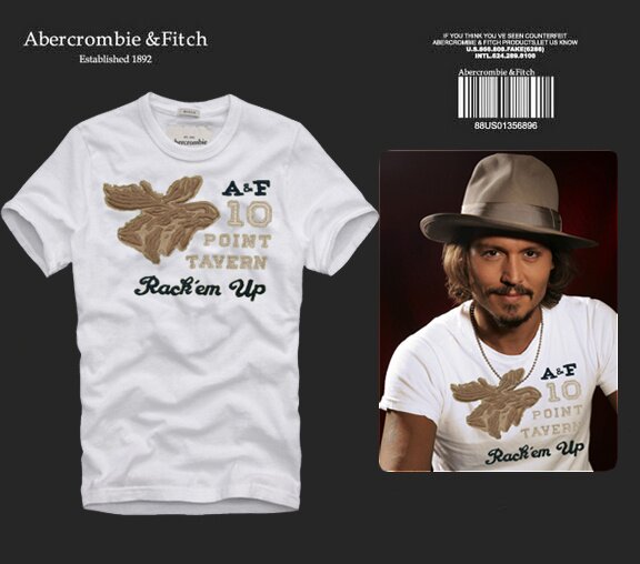 Abercrombie & Fitch Homme 4211 T-Shirts boutique