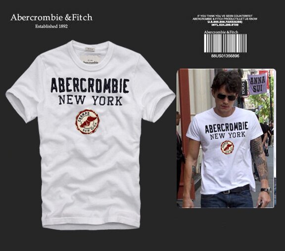 Abercrombie & Fitch Homme 4220 T-Shirts boutique