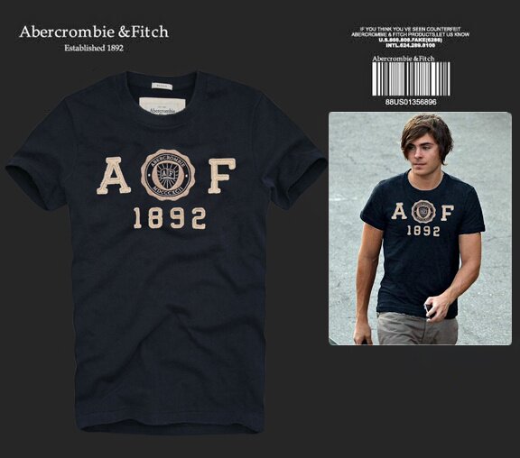 Abercrombie & Fitch Homme 4223 T-Shirts boutique