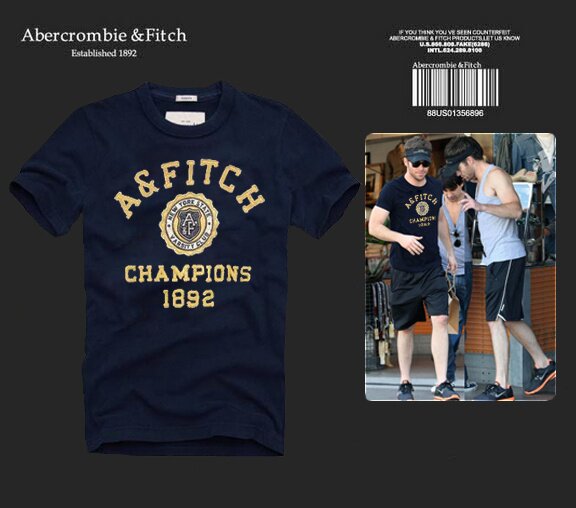 Abercrombie & Fitch Homme 4233 T-Shirts boutique