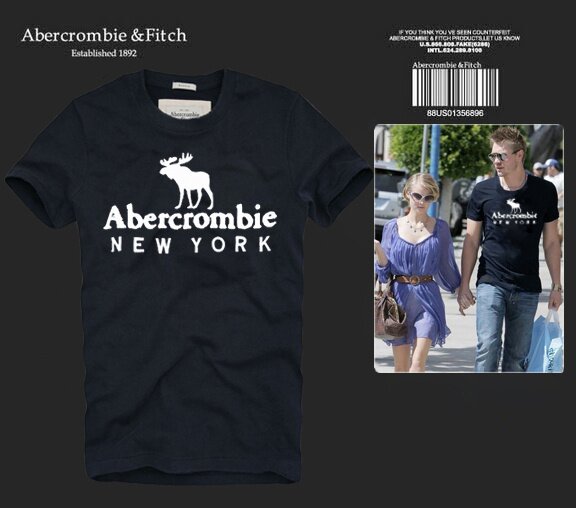 Abercrombie & Fitch Homme 4234 T-Shirts boutique