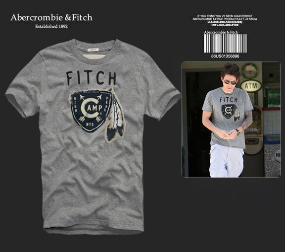 Abercrombie & Fitch Homme 4241 T-Shirts boutique