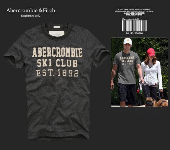 Abercrombie & Fitch Homme 4245 T-Shirts boutique