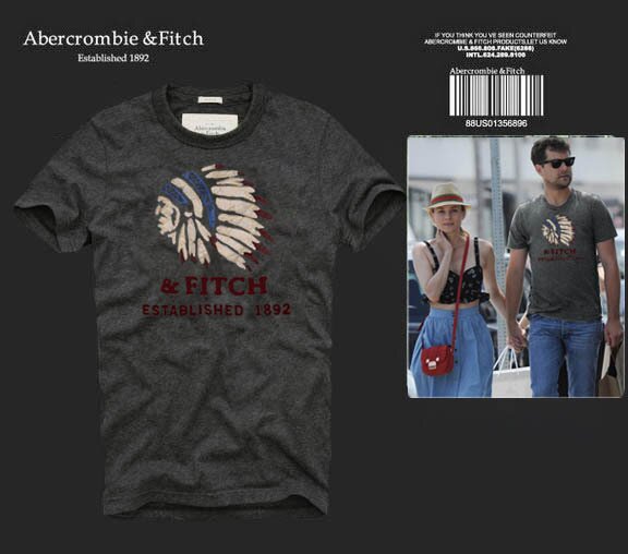 Abercrombie & Fitch Homme 4249 T-Shirts boutique