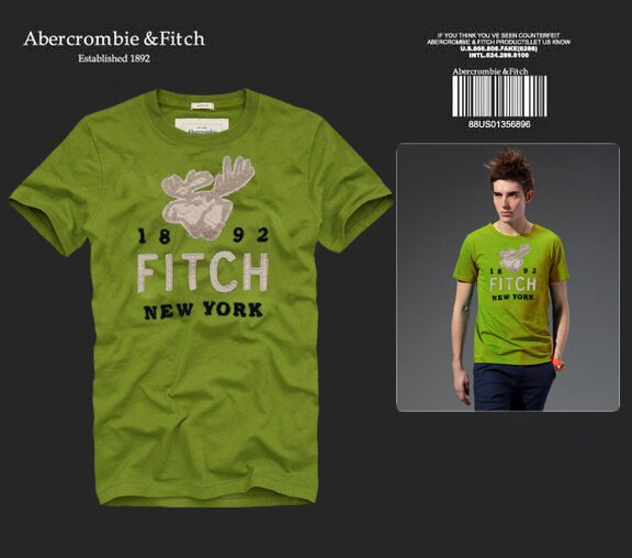 Abercrombie & Fitch Homme 4264 T-Shirts boutique