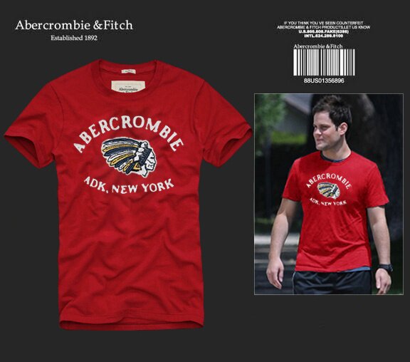 Abercrombie & Fitch Homme 4265 T-Shirts boutique