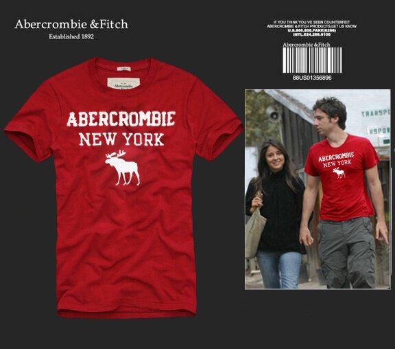 Abercrombie & Fitch Homme 4267 T-Shirts boutique