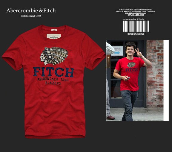 Abercrombie & Fitch Homme 4287 T-Shirts boutique