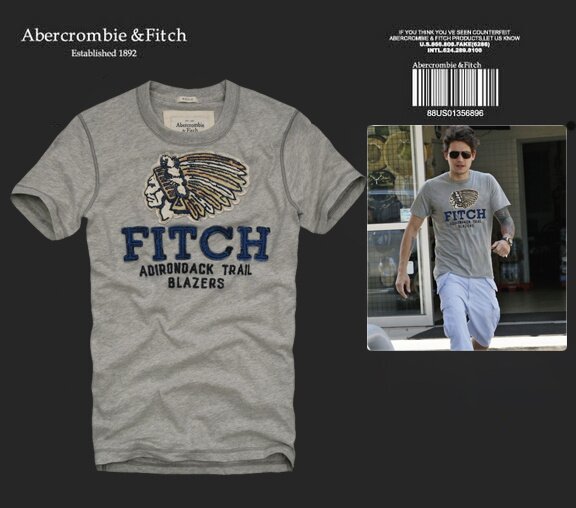 Abercrombie & Fitch Homme 4290 T-Shirts boutique
