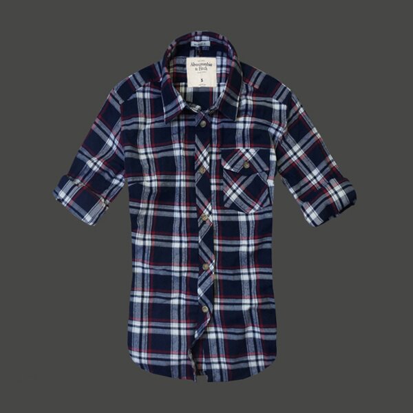 Abercrombie & Fitch Femme 4471 Plaid Chemises pas cher