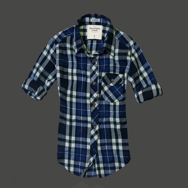 Abercrombie & Fitch Femme 4472 Plaid Chemises pas cher