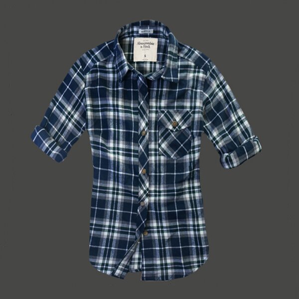 Abercrombie & Fitch Femme 4479 Plaid Chemises pas cher