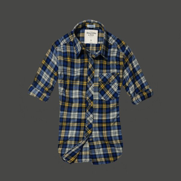 Abercrombie & Fitch Femme 4485 Plaid Chemises pas cher