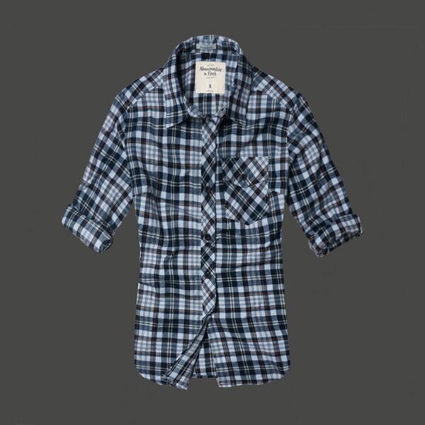 Abercrombie & Fitch Femme 4487 Plaid Chemises pas cher