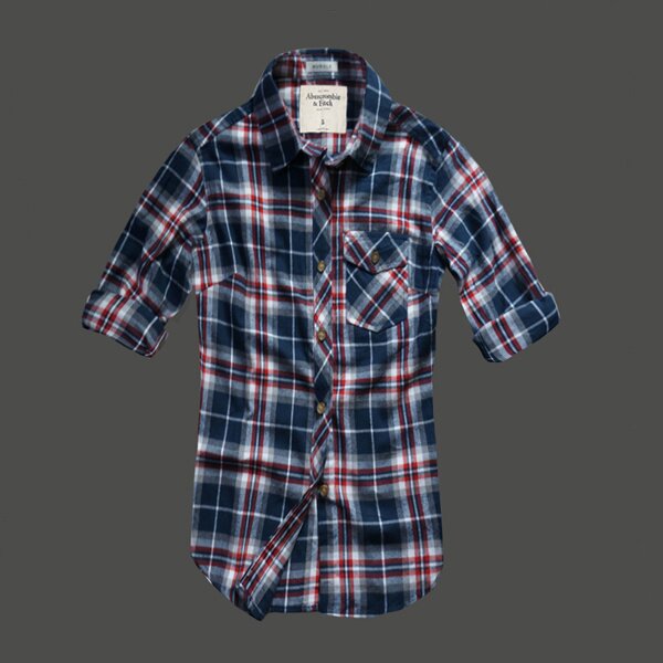 Abercrombie & Fitch Femme 4490 Plaid Chemises pas cher
