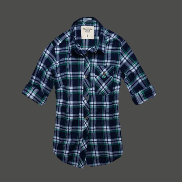 Abercrombie & Fitch Femme 4493 Plaid Chemises pas cher