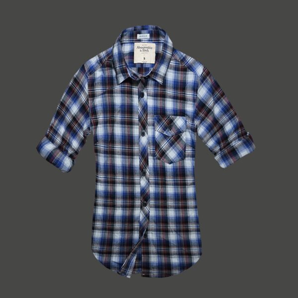 Abercrombie & Fitch Femme 4500 Plaid Chemises pas cher